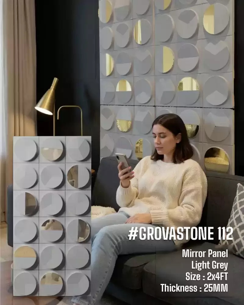Grovastone 112 Mirror Panel