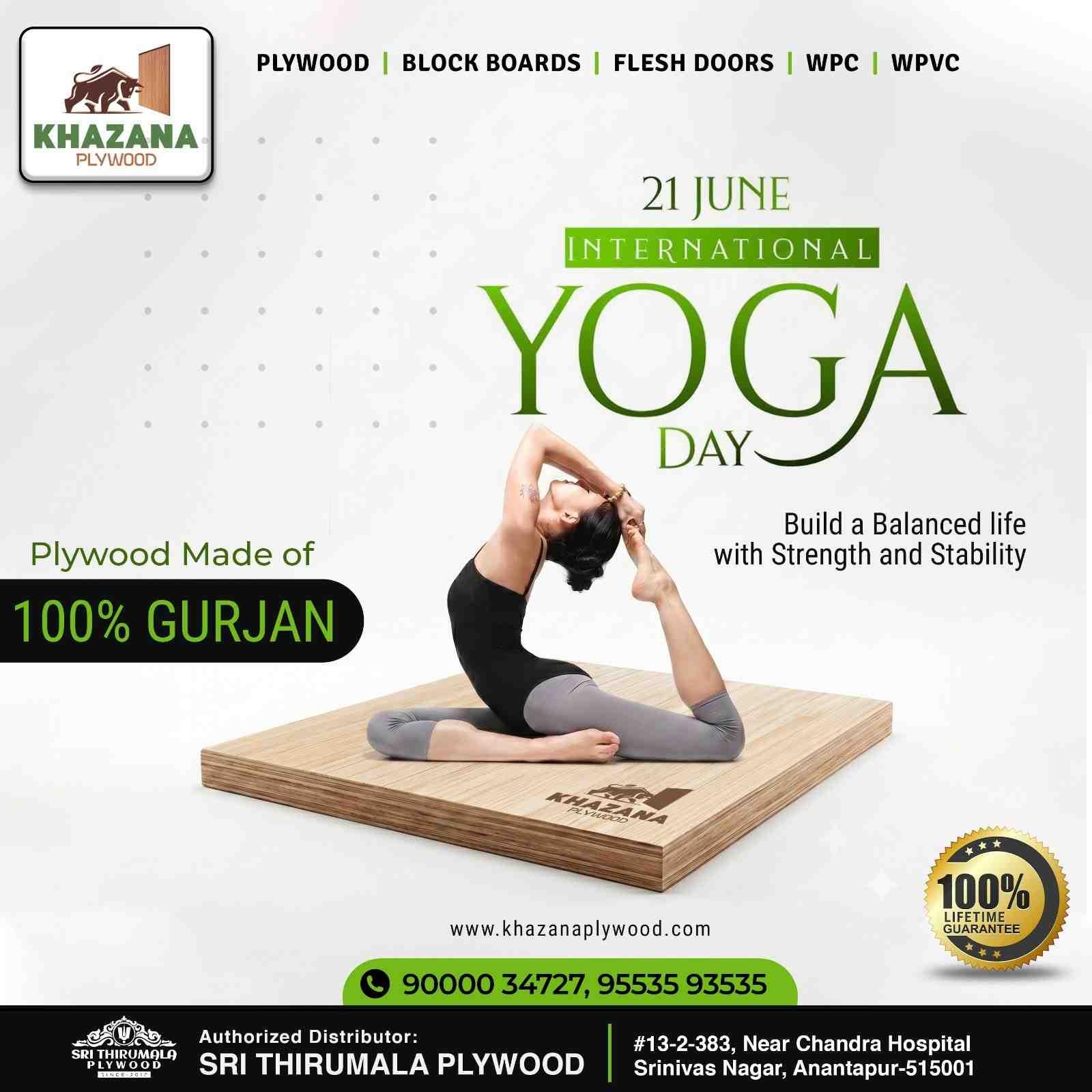 International Yoga Day | Strength, Balance & Wellness